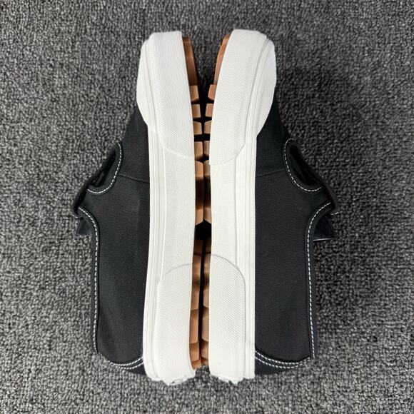 Vans Style 93 Mary Jane Sneakers Shoes Buckle Black White Canvas Womens 6.5 - Picture 6 of 8